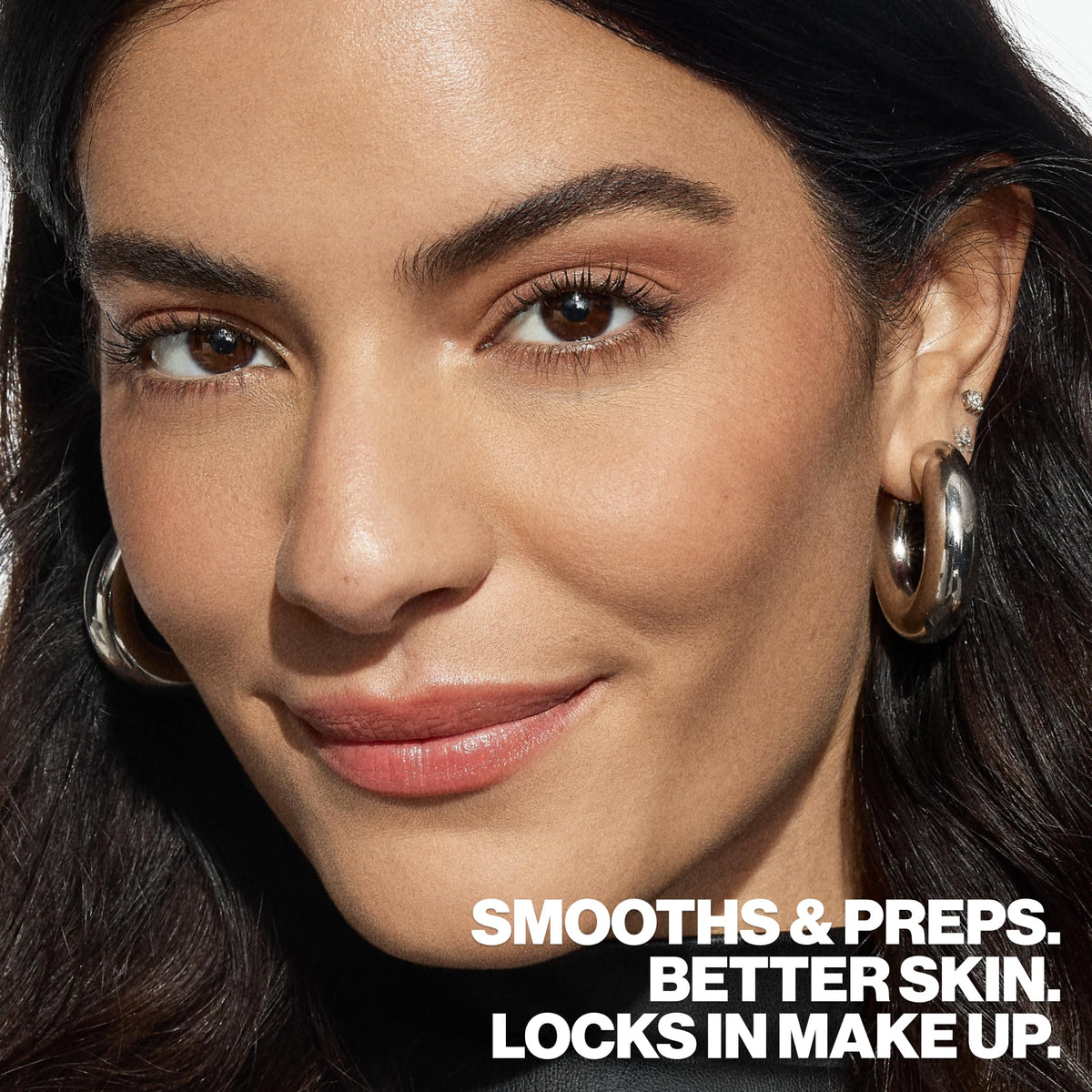 Smashbox travel-friendly flat lay highlighting compact packaging for on-the-go touch-ups