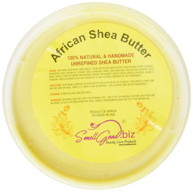 SmellGood shea butter texture close-up highlighting creamy purity and moisturizing benefit
