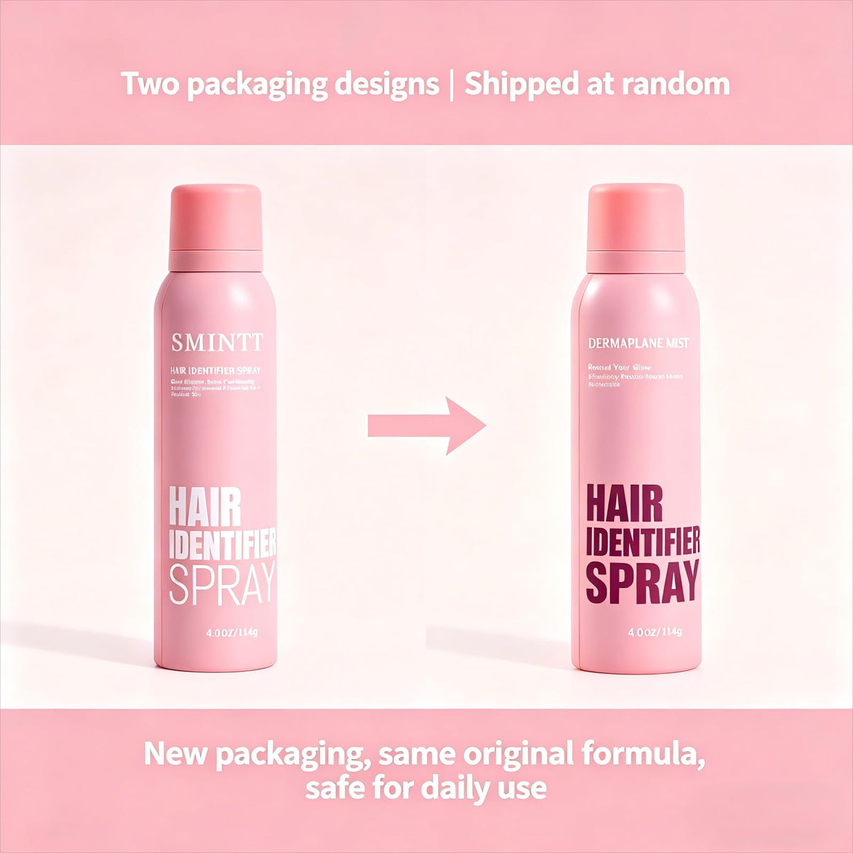 SMINTT size and scale next to a hand for clear product dimensions and travel-friendly benefit