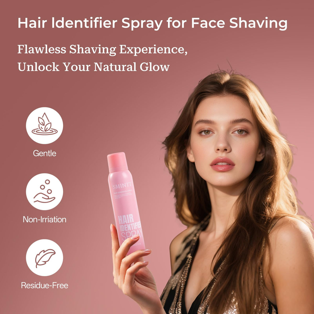 SMINTT spray close-up nozzle releasing mist for precise application and gentle coverage