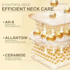 SMINZERD ingredient label detail showing peptides and hyaluronic support