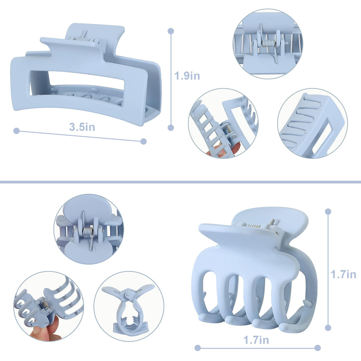 SMKSL clips in hand showing compact size for easy carrying and travel