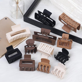 SMKSL color range flatlay of black brown khaki white for outfit matching benefit