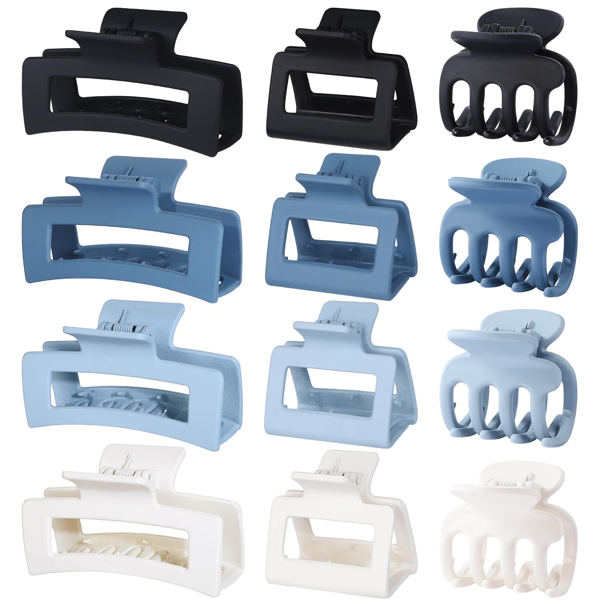 SMKSL front view of blue clip set showing variety and color benefits