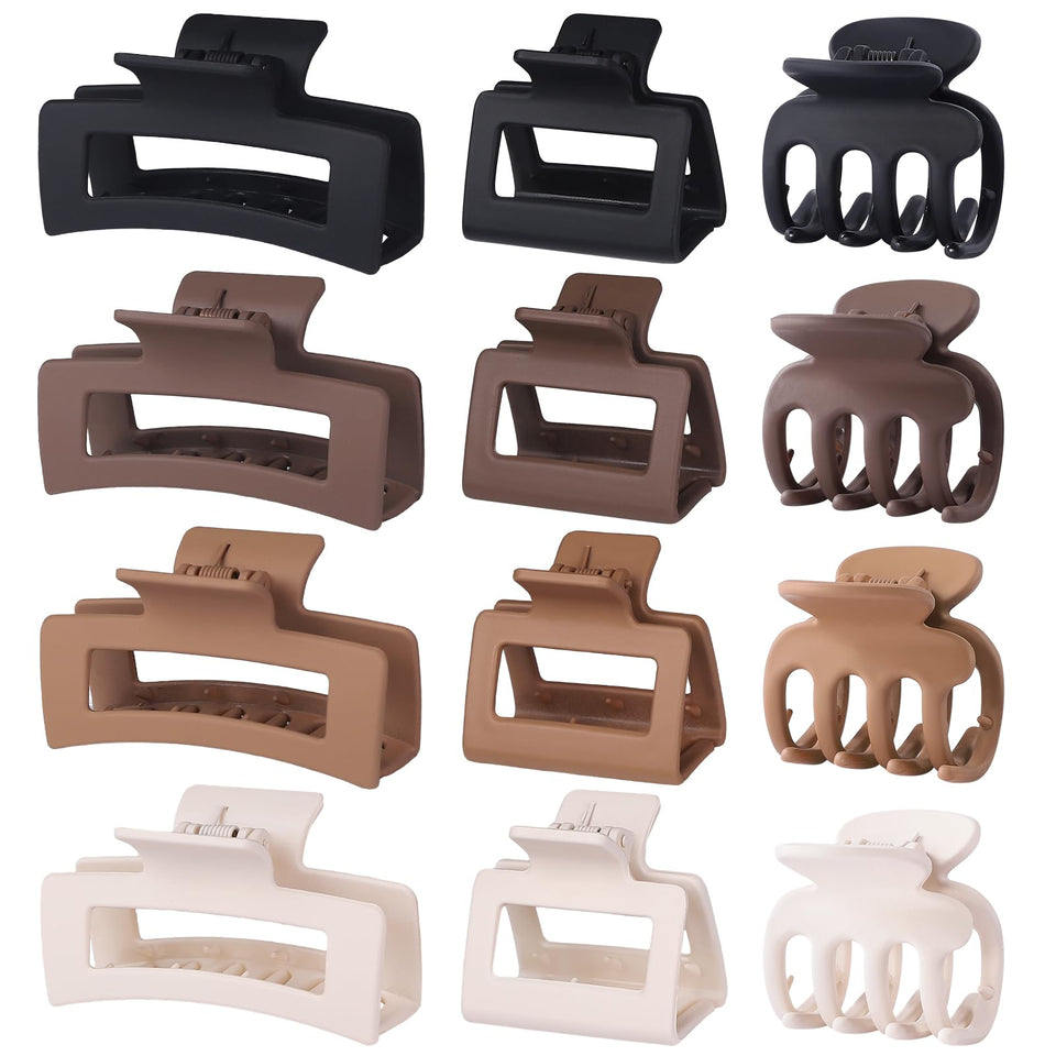 SMKSL front packaging of brown set showing included clips and benefits