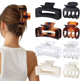 SMKSL front view of transparent clip set showing neat packaging and portability