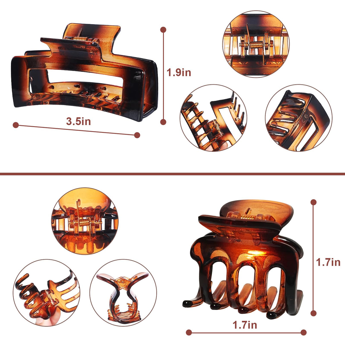 SMKSL medium clip side profile showing durable construction and smooth edges