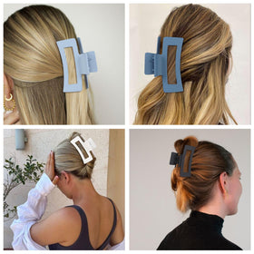 SMKSL clipped shown in hand to illustrate medium and small size scale for portability