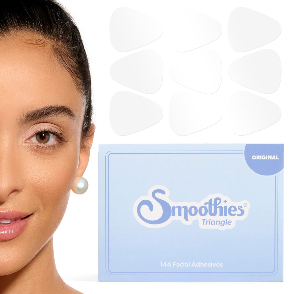 Smoothies front packaging showing 144 patches and benefit of overnight smoothing