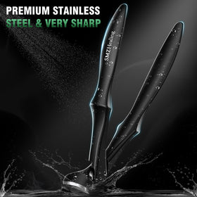 SMZHealing long-handle angled clipper close-up demonstrating easier reach and clear view