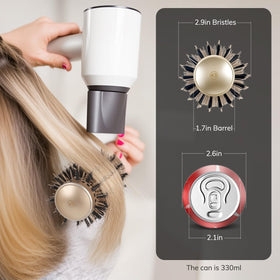 Sndyi natural boar bristles detail spreading oils to smooth and add shine