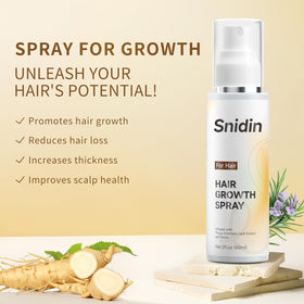 Snidin spray nozzle closeup illustrating even mist for easy application