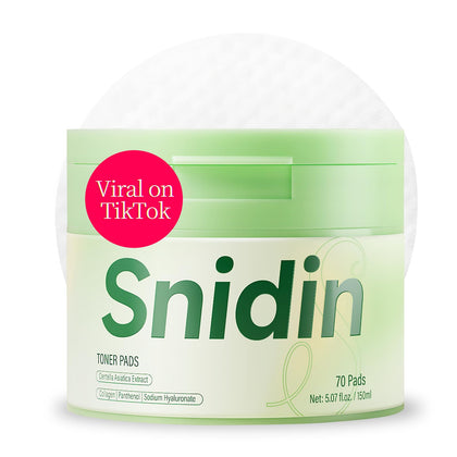 Snidin front jar showing sealed packaging and brand clarity for travel convenience