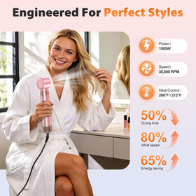 SnugLuv paddle brush tooth design close-up for smooth, frizz-reducing finishes