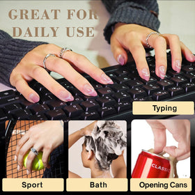 SnypeeLab waterproof shower use depicting durable moisture resistance