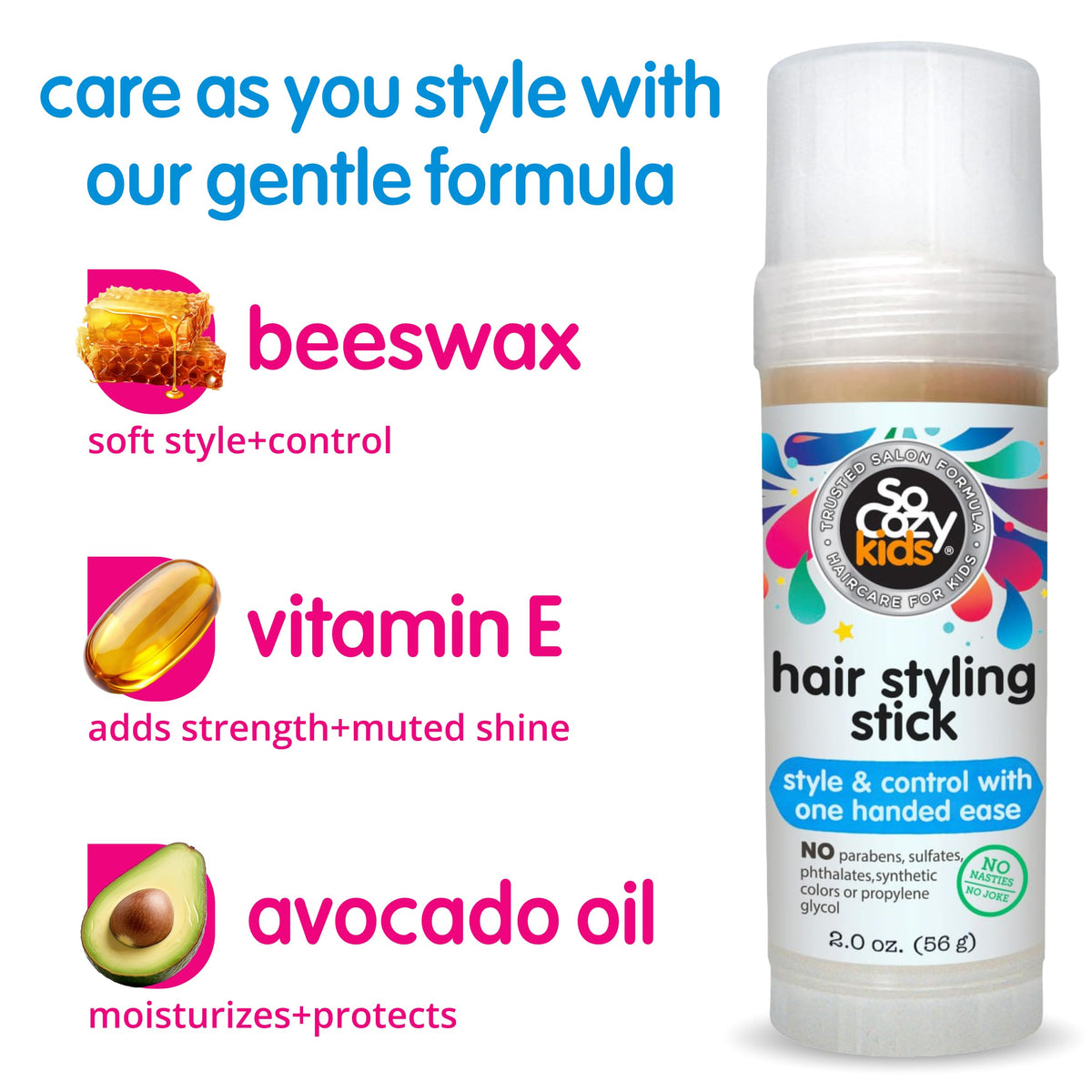 SO COZY applying wax to edges for neat hair and quick control