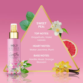 So...? body mist tucked in handbag illustrating on-the-go refresh practicality