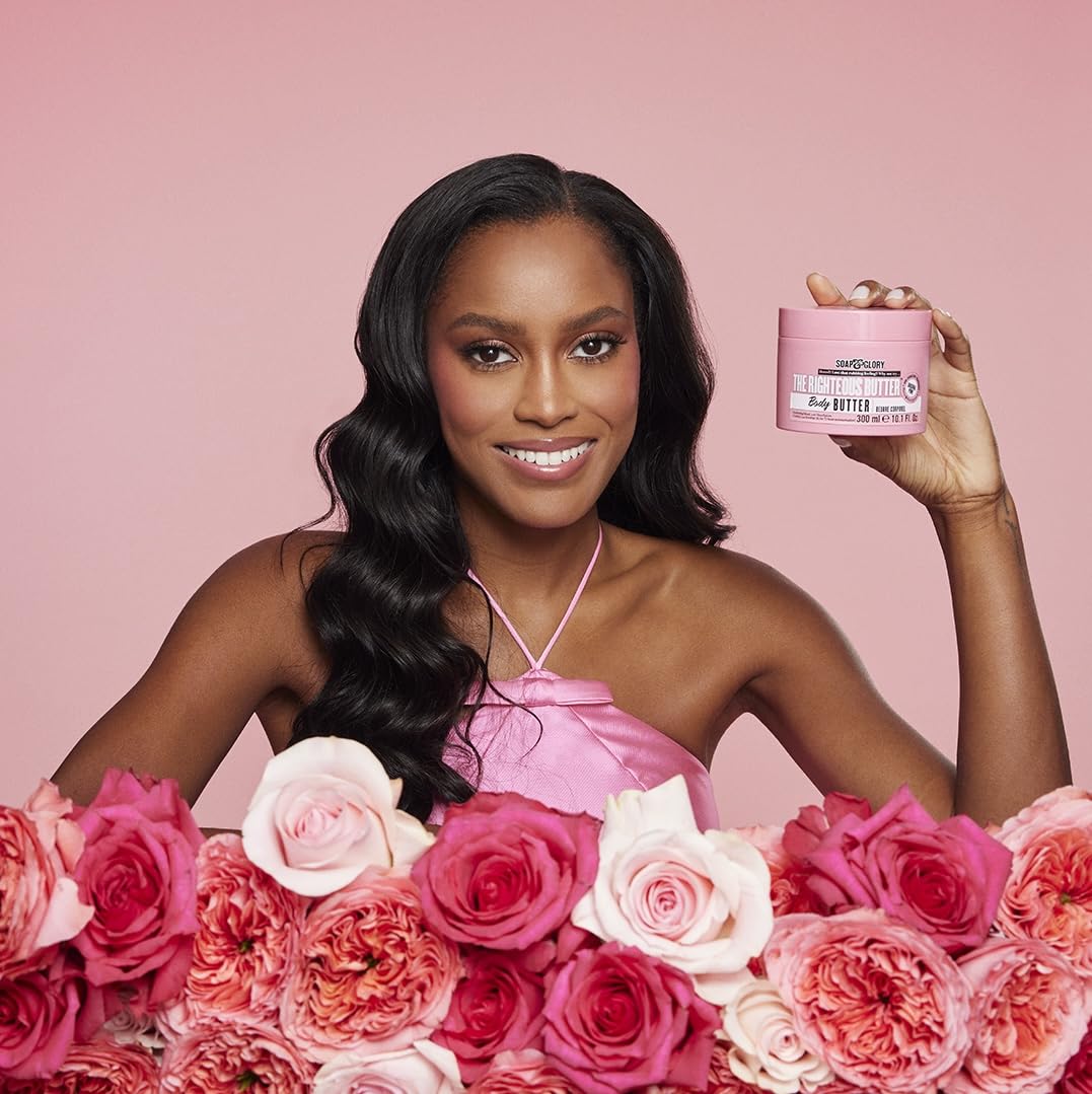 Soap & Glory cap detail highlighting secure, easy-open packaging