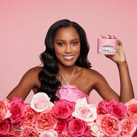 Soap & Glory cap detail highlighting secure, easy-open packaging