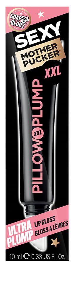 Soap & Glory clear gloss texture close-up highlighting high-shine finish
