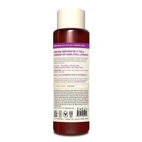 Soapbox biotin and super fruit bottle label highlighting clean ingredients