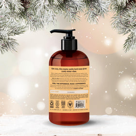 Person using Soapbox hand wash illustrating effective, moisturizing cleanse