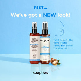 Soapbox serum nozzle close-up demonstrating easy, controlled dispensing benefit