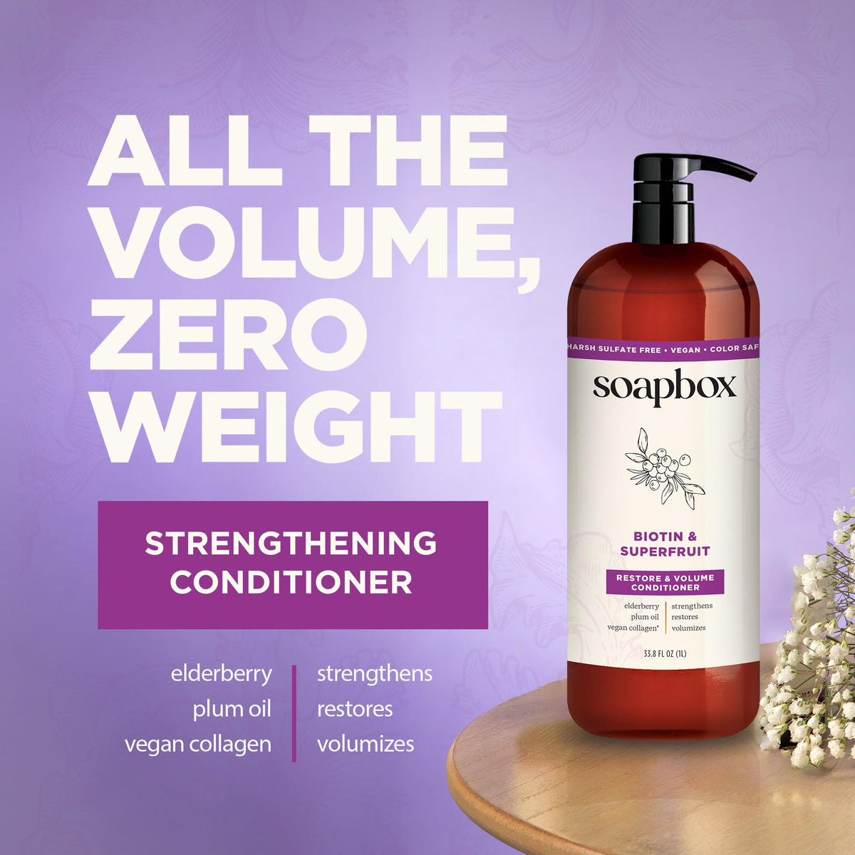 Soapbox creamy texture close-up showing lightweight moisturizing feel