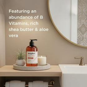 Soapbox three-pack arrangement highlighting value and convenient multi-bottle supply