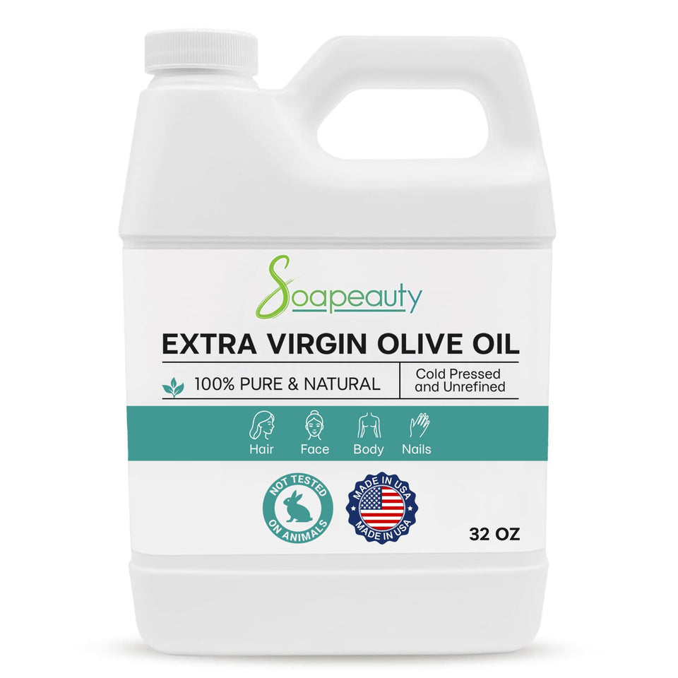 Soapeauty front label view showing product and purity benefits