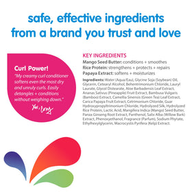 SoCozy after use defined curls showing softer shinier manageable hair benefit
