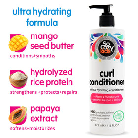 SoCozy mango papaya rice ingredients grouped to highlight natural nourishment