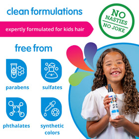 Close-up of SoCozy label highlighting gentle, no-nasty-ingredients