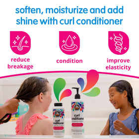 SoCozy conditioner creamy texture on hand, shows slip for gentle detangling benefit