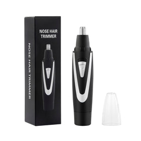 Sodynee front view of black trimmer showing ergonomic grip and compact size for easy handling