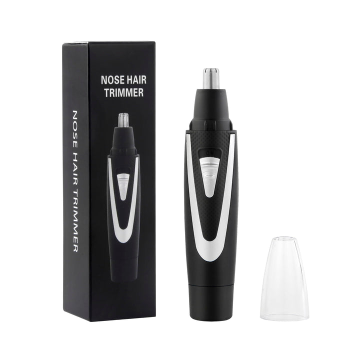 Sodynee front view of black trimmer showing ergonomic grip and compact size for easy handling