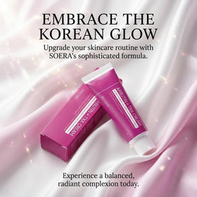 SOERA SkinCare label detail highlighting active ingredients and clarity