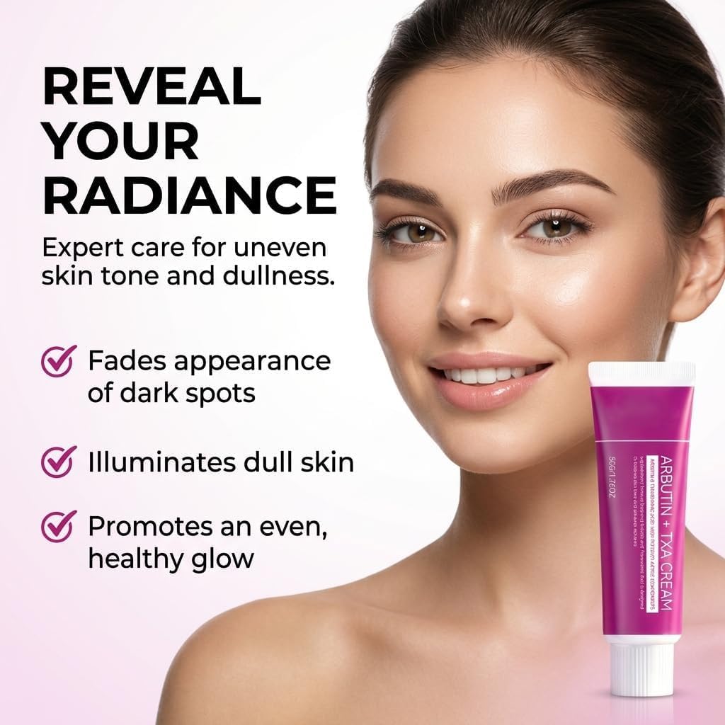 SOERA SkinCare open jar displaying cream consistency and easy-scoop benefit