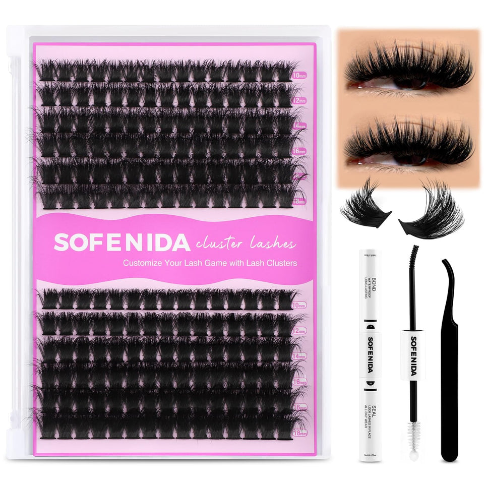 SOFENIDA front packaging showing kit contents and bold benefit