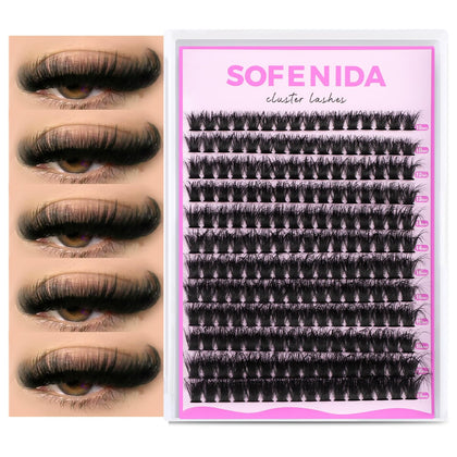 SOFENIDA front tray of 80D mixed 10–18mm clusters showing full set and ease