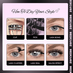 SOFENIDA lifestyle evening look demonstrating full glamorous effect