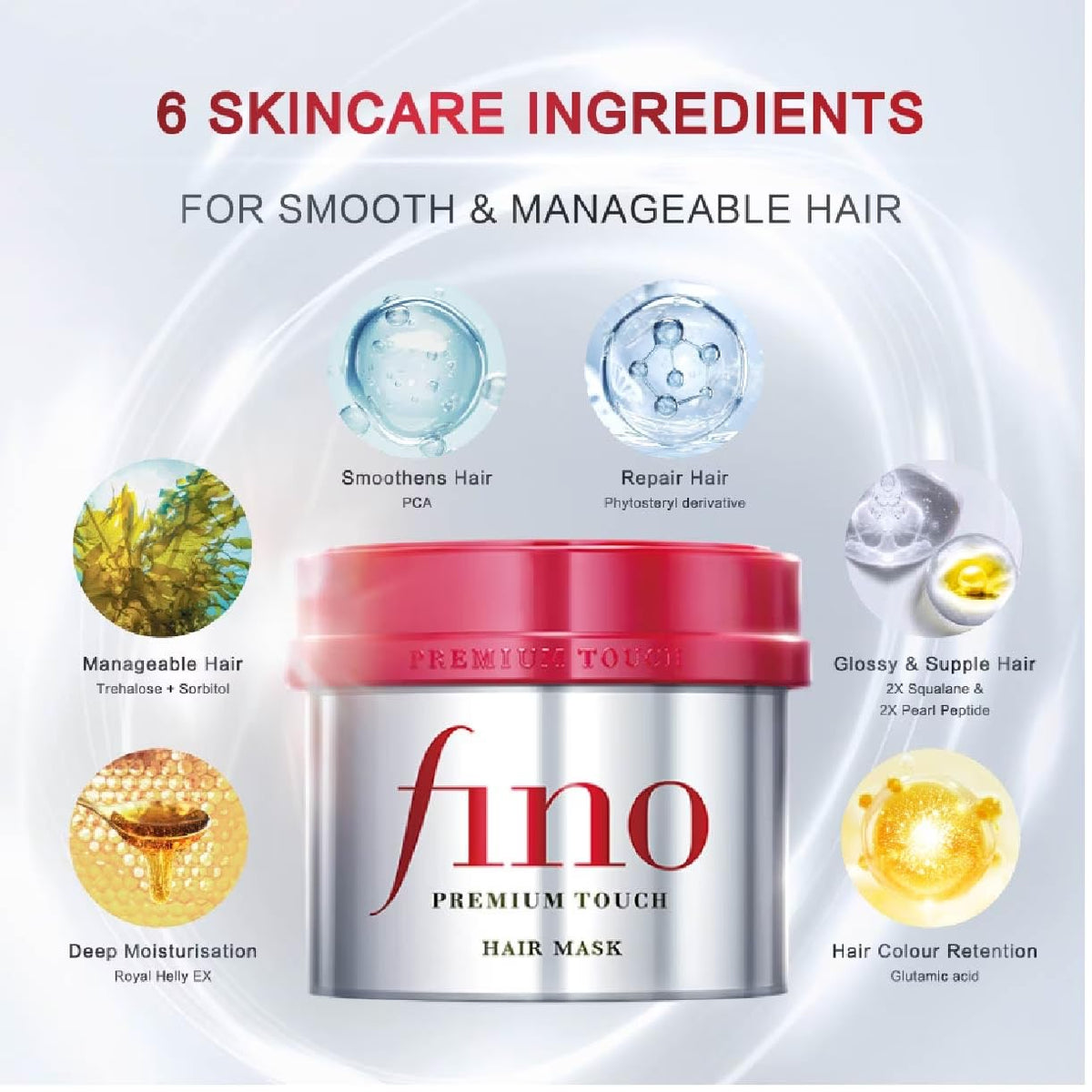 SOFIA BY ODE applying mask to hair mid-lengths demonstrating detangling benefit