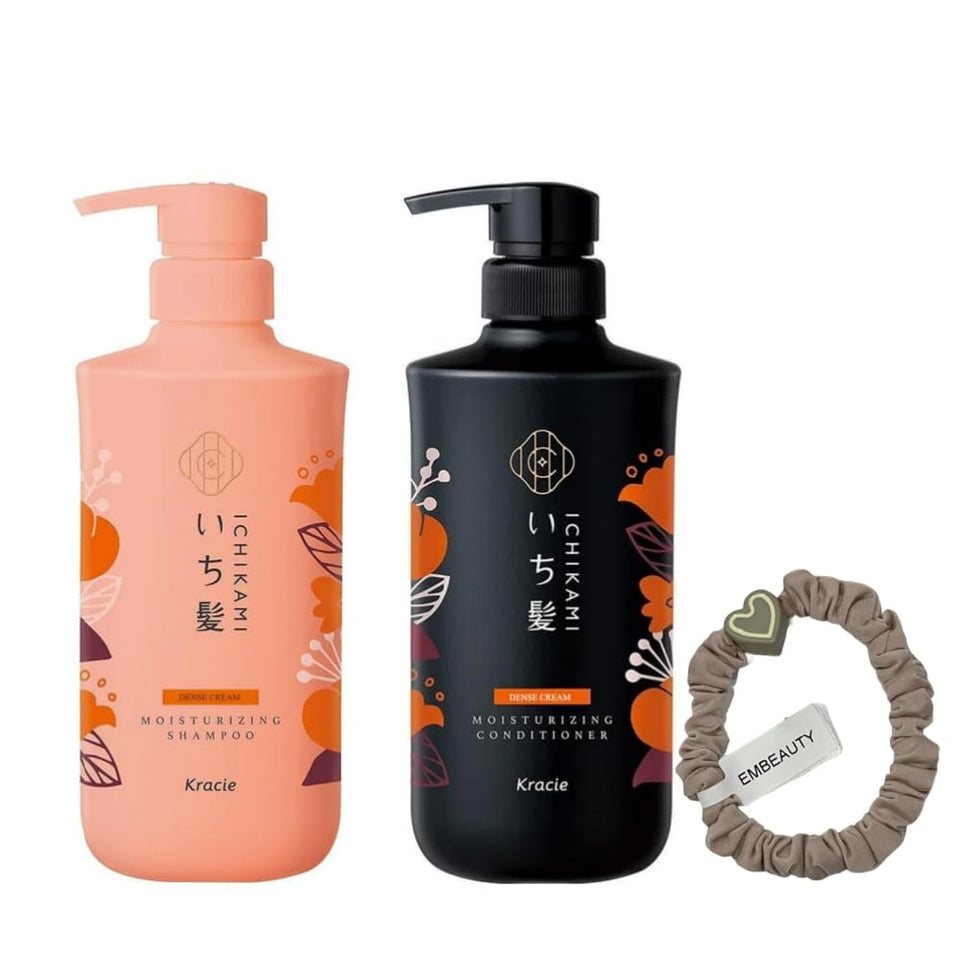 SOFIA BY ODE Ichikami front packaging showing both 480ml bottles and hair tie, highlights complete set