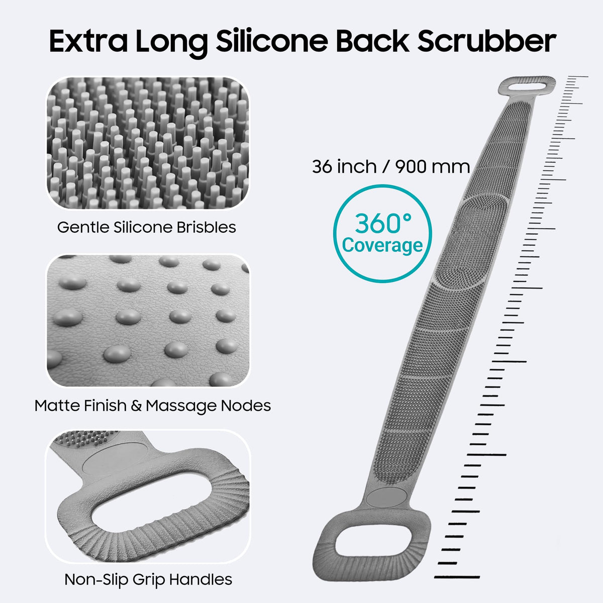 sofine close-up of silicone texture highlights hygienic, quick-dry surface