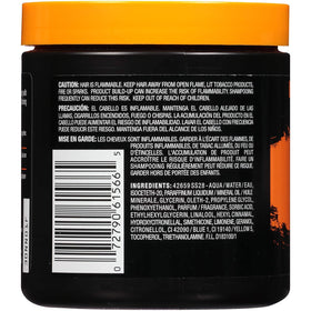 SoftSheen product label close-up highlighting ingredients and no flaking benefit
