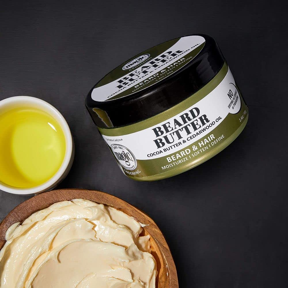 SoftSheen cocoa butter and cedarwood oil ingredients for nourishment
