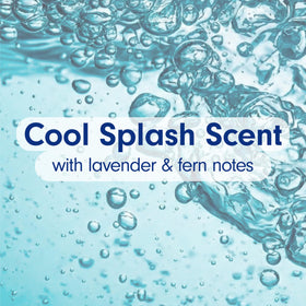 Softsoap bottle staged on bathroom sink adding fresh scent