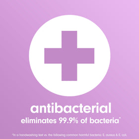 Softsoap dermatologist-tested badge label close-up, reassurance of skin-friendly formulation