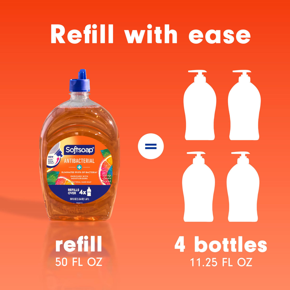 Softsoap label close-up showing ingredients and dermatologist-tested reassurance