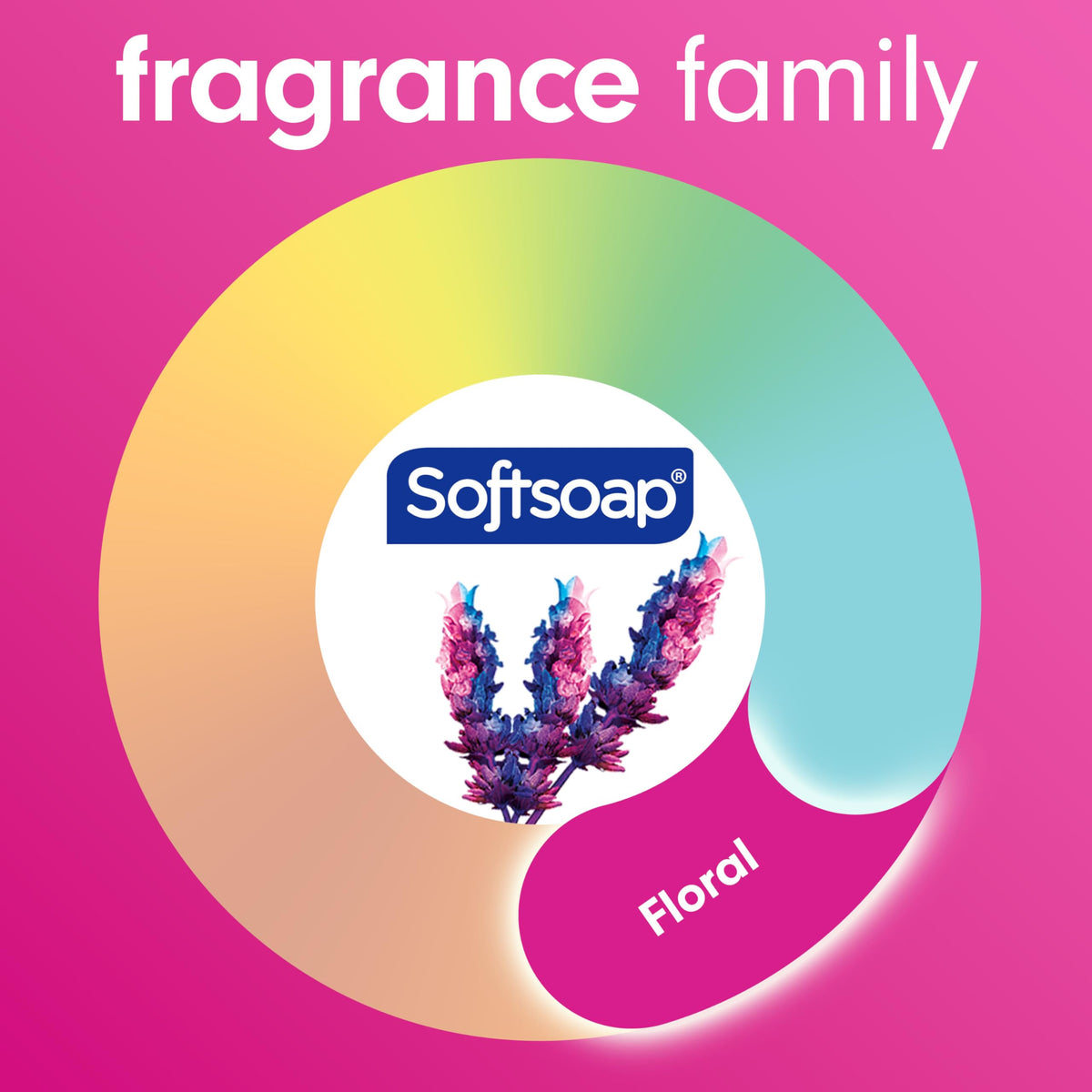 Softsoap displayed on a styled sink showing fragrance uplift and decor match